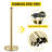 VEVOR 37.4'' H x 60'' W Stainless Steel Stanchion System