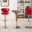 Ensemble de 2 tabourets de bar Upholstery Airlift-1490715339