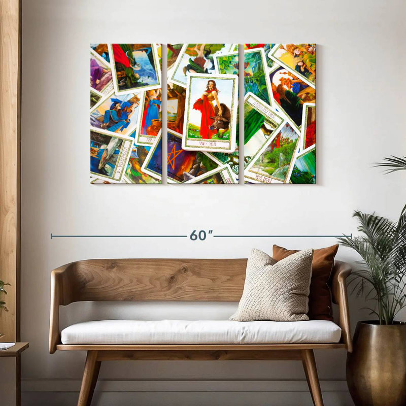 Adella Reading Tarot Cards, 28" H x 45" W