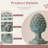 Artichoke Finial Garden Figurines & Sculptures