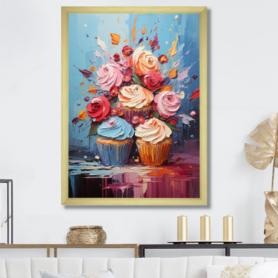 «Bursting Balloon Banter Abstract Popart», reproduction d'art sur toile_105717
