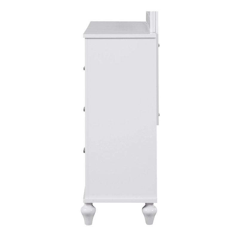 Commode Livorno G02790-D, argent