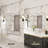 Sartori Aluminum Framed Rectangular Vanity Wall Mounted Mirror-2033991108-2031843655