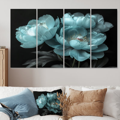 Ensemble d'art sur toile Runkle - pivoines