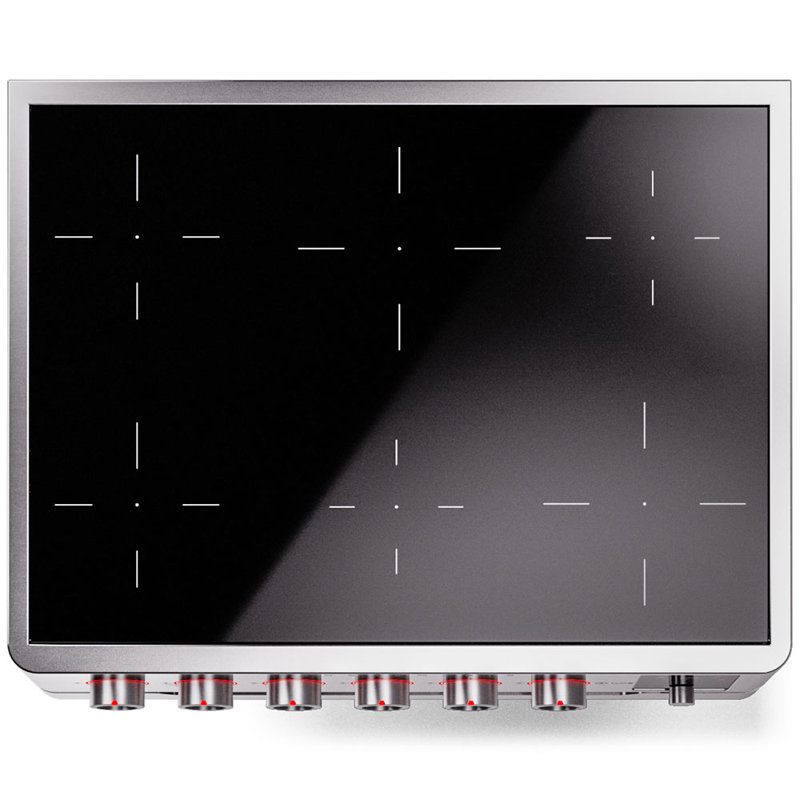 ILVE Panoramagic 36 in Induction Range, Stainless Steel