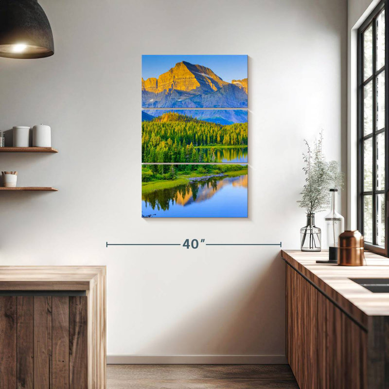 Alvord Swiftcurrent Lake, 38" H x 24" W