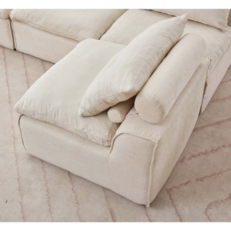 Canapé modulaire Ernesto, Beige