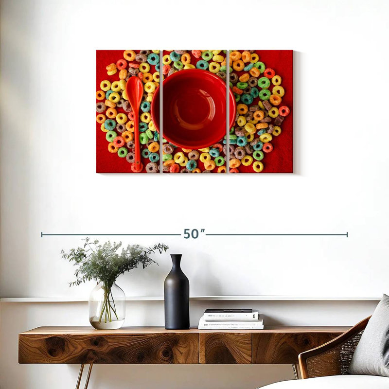 Yarlin Fruit Cereal Loops, 20" H x 33" W