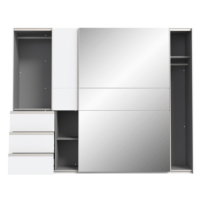 Tamjeed 2 Door Manufactured Wood Wardrobe