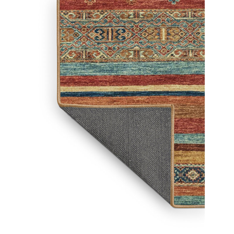 Abstract Indoor Rug, Rectangle 7' x 10'