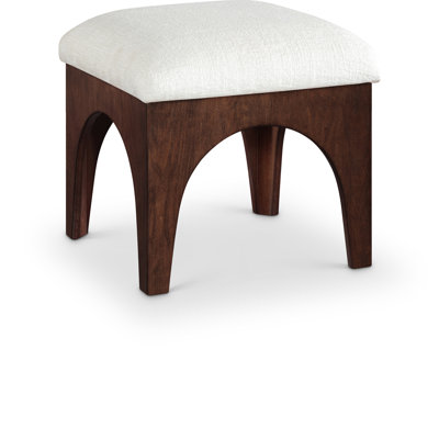 Lawson Chenille Fabric Ottoman