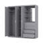 3 Door 4 Drawer Combi Fitment Wardrobe-794513513