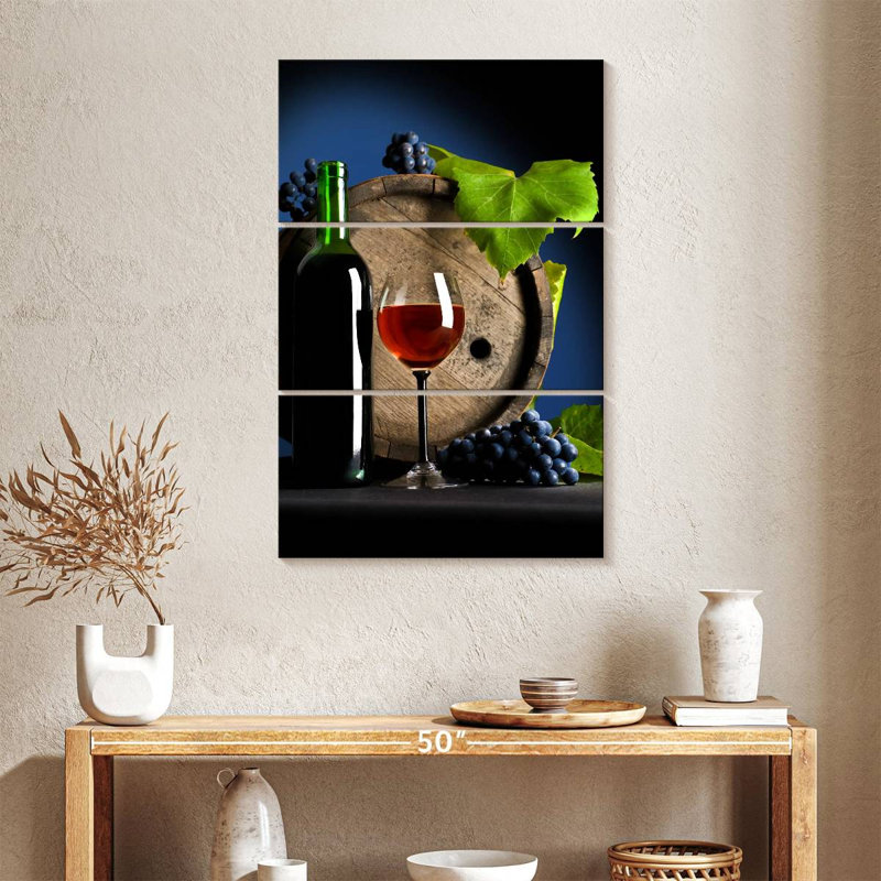 Baril de vin rouge Yarlin, H 38 po x l 24 po