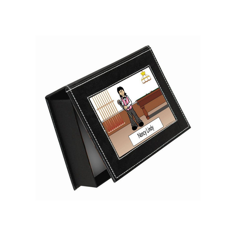 Faux Leather Memory Box