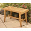 Magruder Outdoor Teak Bench