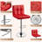 Chandresh Swivel Upholstered Adjustable Height Counter Stool with Metal Frame-1903898820
