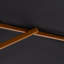 Kinser 2.5m Wood Garden Parasol Sun Shade with Vent 38mm Pole-15973120
