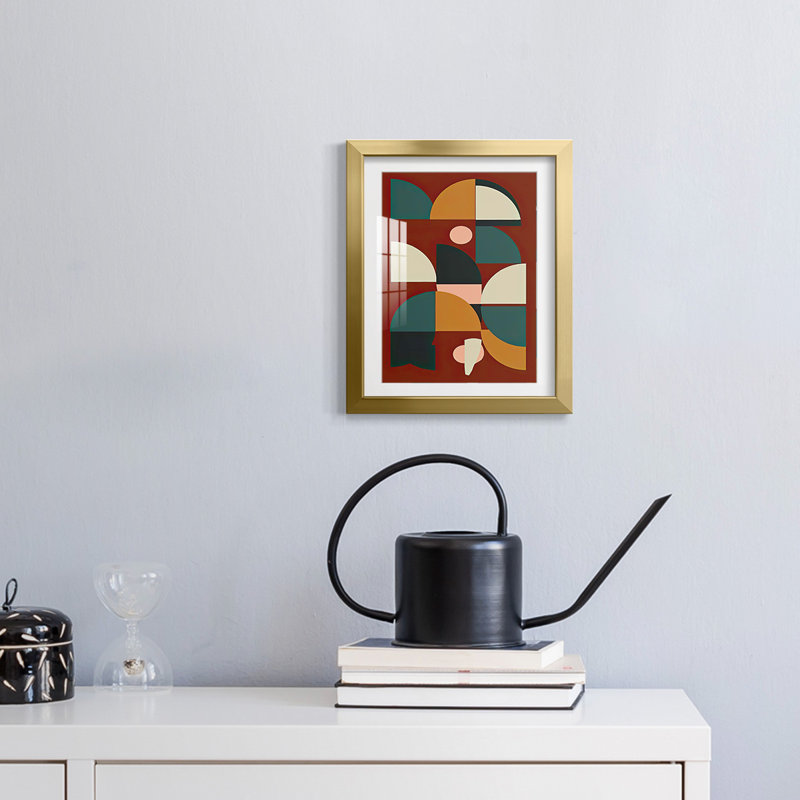 Arches on Rust II -Framed Print