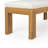 Keaton  6-Piece Rustic Patio Dining Set with Acacia Wood Table and Weather-Resistant Cushions-124955578
