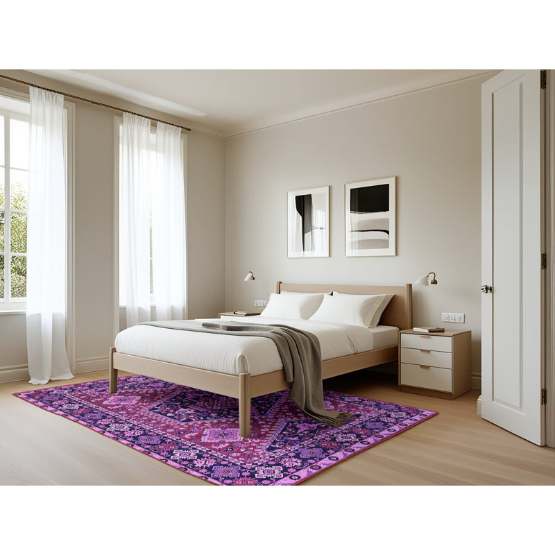 Oriental Indoor Rug, Rectangle 5' x 7'