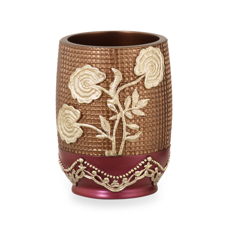 Verre Shawsville Ombre Rose, Brun / Bourgogne