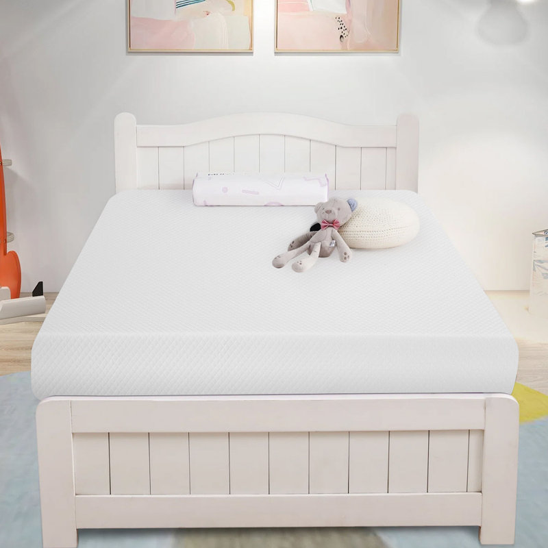 Matelas en mousse mémoire et gel de 20 cm (8 po), fermeté moyenne, livré en boîte, soulagement des points de pression et sommeil frais, matelas de soutien en mousse
