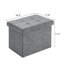 Repose-pieds de rangement pliable avec couvercle réversible-247067833