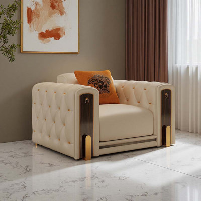 Modern Light Luxury Leather Sofa