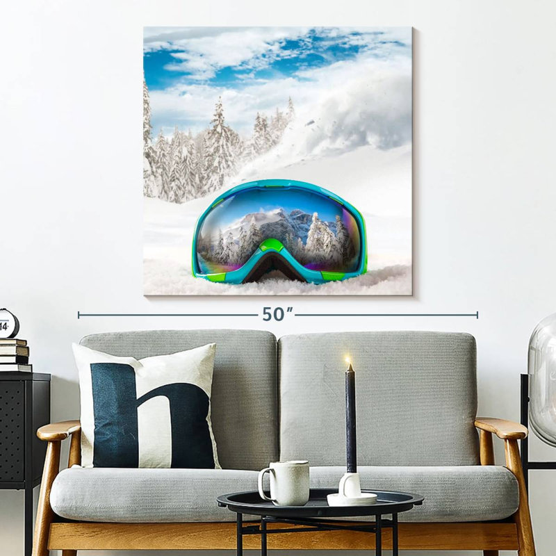 Masques de ski Sirci sur neige, H 33 po x l 33 po
