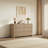 Allete 55.2"W Modern Fluted Panel 6-Drawer Dresser-501954574