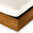 Arvad Outdoor Teak Wood Chaise Lounge , Cushion Included-87950914
