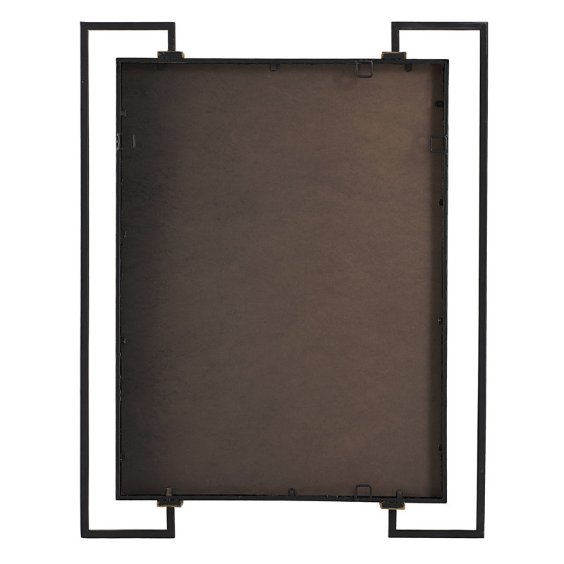Ahl Iron Rectangle Wall Mirror