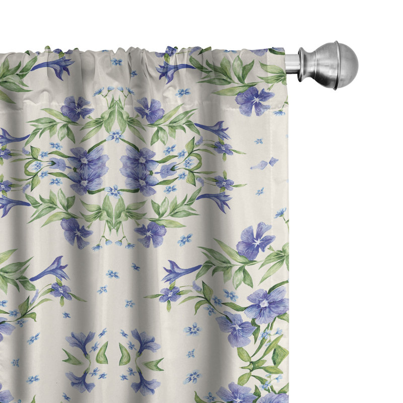 Semi Sheer Curtain Pair, 28" W x 84" L