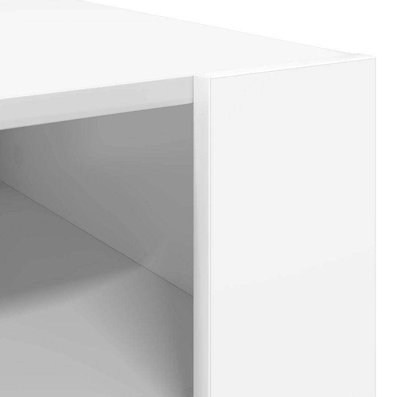 Coffee Table with Storage, 45cm. H x 92cm. L x 53cm. W, White