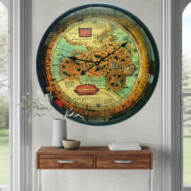 Solid Wood Wall Clock