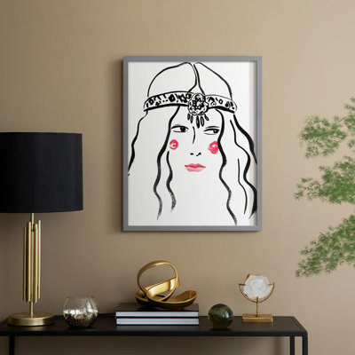 BlossomII Framed Print - Solid Wood