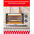 Betty Crocker 9L Toaster Oven, 2-Slice Toaster with Chrome Plated Front, Stainless Steel Handle