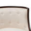 Belmont Place Accent Chair - Cream/espresso