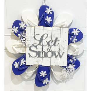 Couronne lumineuse d'hiver