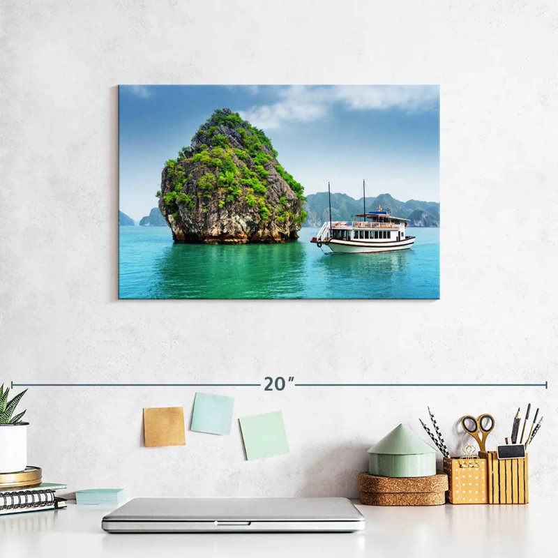 Mehar Ha Long Bay Tour Boat, 8" H x 12" W