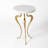 Silhouette Marble Top End Table-43400660-43400661