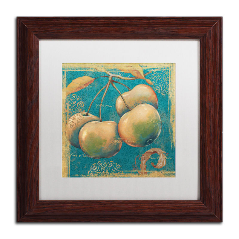 Duretta «Lovely Fruits III» par Daphne Brissonnet, reproduction d'art encadrée, H 11 po x l 11 po