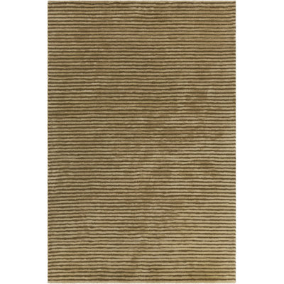 Tapis vert en laine touffeté à la main Chester
