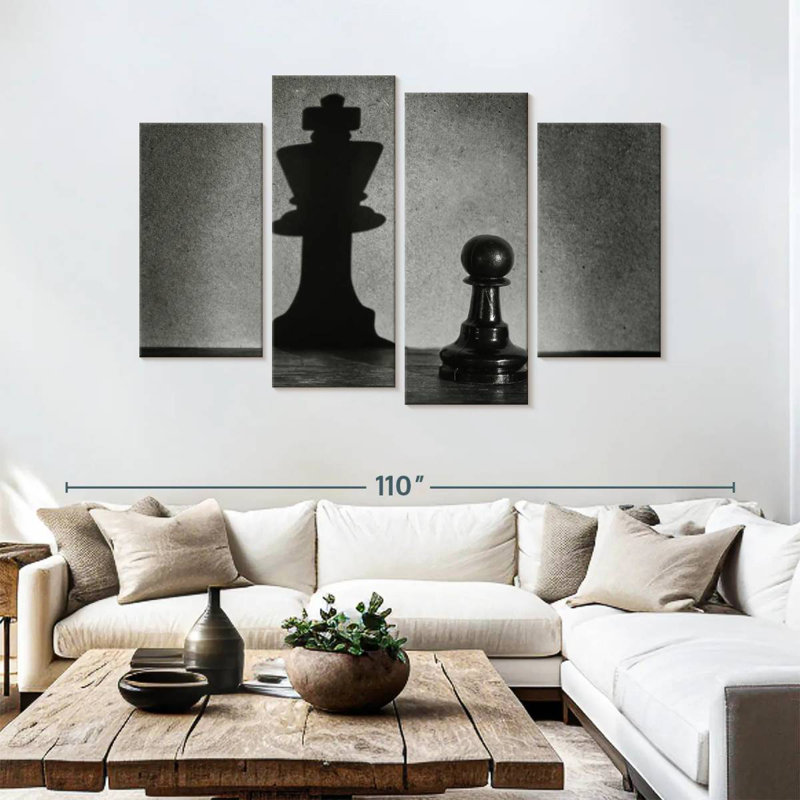 Senne Chess Pawn King Shadow