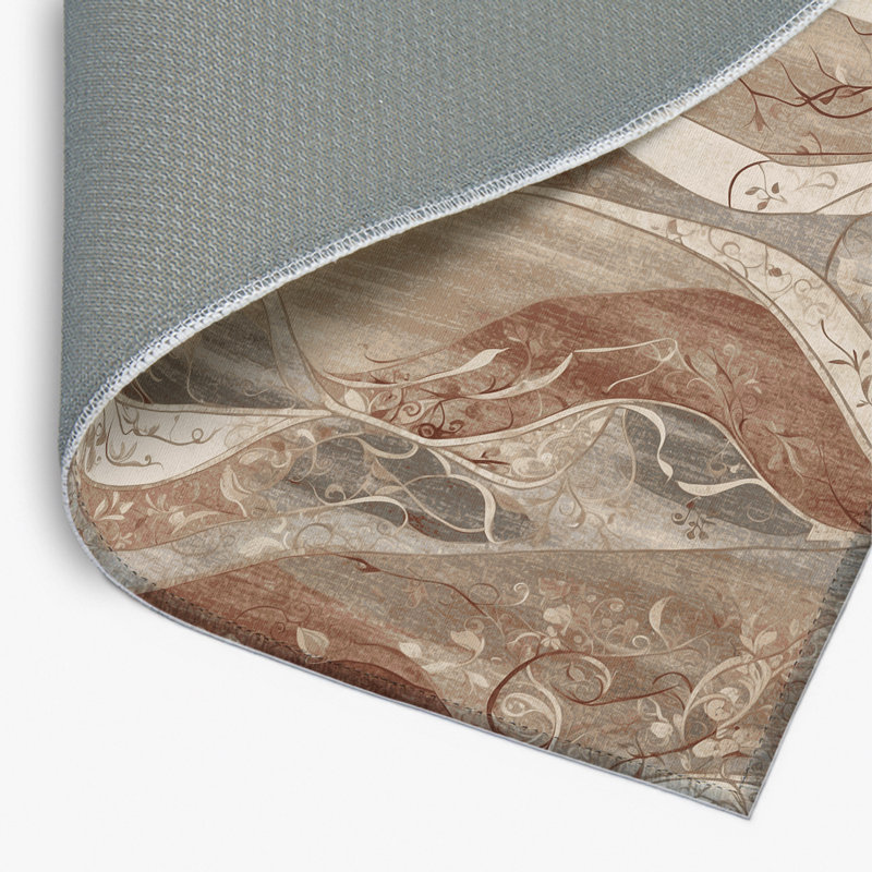 Tapis intérieur et extérieur Sunset Sway, Rectangle 1 pi 6 po x 2 pi 6 po