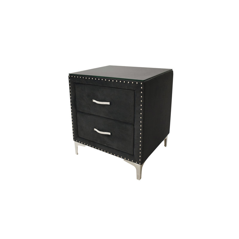 Tables de bout pour chambre à coucher, Noir