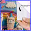 Rideaux de douche Felt Llamas Birthday Cake-1996184463