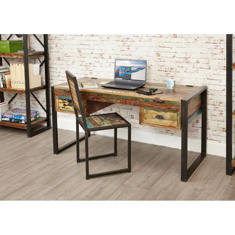 Nagao Solid Wood Writing Desk