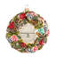 2025 MacKenzie-Childs Wreath Glass Ornament