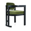 Chaise de salle à manger intérieure en bois rembourrée (ensemble de 2)-1523550874